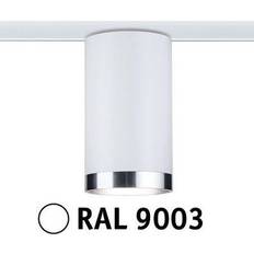 Paulmann Inbyggd Spotlights Paulmann Högvolt-skensystem URail GU10 Signal-vit Spotlight