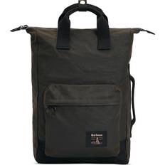 Barbour Tasker Barbour Waxed Canvas Backpack - Olive/Black
