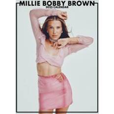 Väggkalendrar Millie Bobby Brown 2025 A3 Storlek Wirobound Kalender