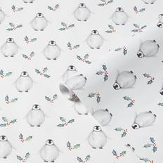 Assorted Penguin Christmas Wrapping Paper 4M One Size