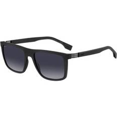 HUGO BOSS Solglasögon HUGO BOSS Matte Black Sunglasses - Grey Shaded
