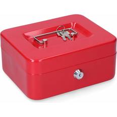 Micel CFC09 Safe-Deposit Box Red Steel