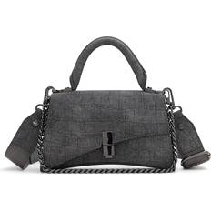 Bags Aldo Lucenaax Synthetic Small Top Handle Dark Grey