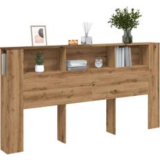 vidaXL M Förvaring Artisian EK 200x18.5x102.5 cm Sänggavel