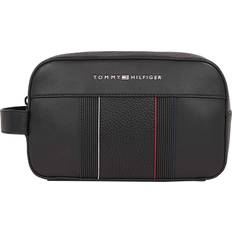 Tommy Hilfiger Herren Kulturbeutel Tommy Hilfiger Foundation Wash Bag Schwarz