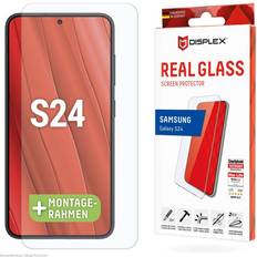 Bildschirmschutz Displex Displex Bildschirmschutzfolie Real Glass für das Samsung Galaxy S24 Transparent