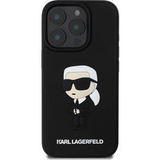3D Rubber Ikonik Case for iPhone 16 Pro Max 6.9 in Black KLHCP16X3DRKINK