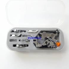 Sewing Machines Evernice 8 presser feet in plastic box for singer 2600,3001,340,4000 series,502,800