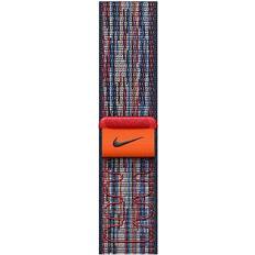 Apple Watch Series 4 Klockarmband Apple 46mm Blue/Red Nike Sport Loop