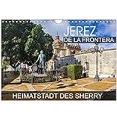 Bürobedarf Calvendo Jerez De La Frontera Heimatstadt Des Sherry Wandkalender 2025 DIN A4 Quer