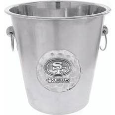 Beige Bar Equipment San Francisco 49ers Logo Champagne Ice Bucket