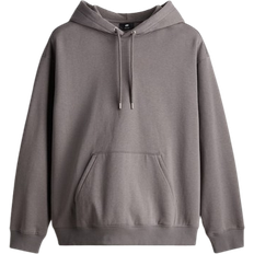 H&M Loose Fit Hoodie - Dark Greige