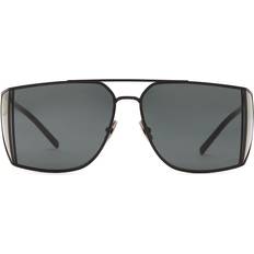Saint Laurent Men Sunglasses Saint Laurent Rectangle Sunglasses - Black