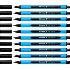 Schneider Slider Edge M Medium Ballpoint Pen 1.0 mm Light Blue Barrel Box of 10
