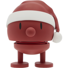 Plastique Figurines Hoptimist Soft Santa Bumble - Red Farve Dekorationsfigur