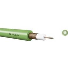 Kabeltronik Koaxialkabel 6 mm 75 Ω Grön Metervara