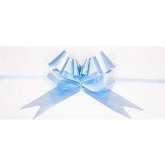 Wrapping Paper & Gift Wrapping Supplies Shatchi Large 50mm/5Cm Ribbon Pull Bows For All Occation Decoration Blue, 10Pk One Size