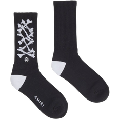 Amiri Kid's Bones Stacked Socks - Black