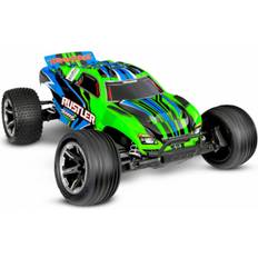 Traxxas Rustler 2WD 1/10 RTR EHD Grön USB-C Med Batteri/Laddare