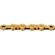 KMC Kedjor KMC X12 Ti-N Gold Waxed Kedja 12-växlar 126 länkar 268g