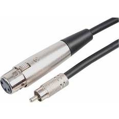 Pro Signal PRO SIGNAL Pin XLR Female to Phono Male Lead 3m