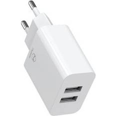 CH-6720 Lightning 1m Travel Dobbelt USB-oplader Set