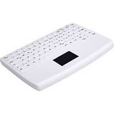 Active Key AK-4450-GFUVS-W/GE Keyboard Office RF Wireless QWERTZ German White
