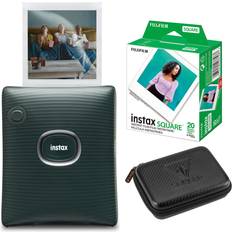 Printers Fujifilm Instax Square Link Wireless Smartphone Printer Green