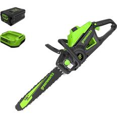 Garden Power Tools Greenworks 60V 16" Brushless Cordless Chainsaw, 2.5Ah Battery and Charger Included