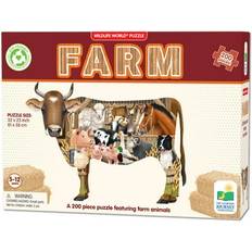 The Learning Journey Wildlife World Puzzle Farm: 200 Pcs