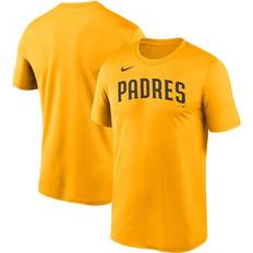 Men's Nike Gold San Diego Padres Wordmark Legend Performance T-Shirt