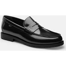 Coach Men Low Shoes Coach Reagan Loafer Black