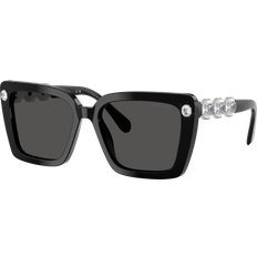 Swarovski Solbriller Swarovski SK6032 Solbriller Kvinder - Black