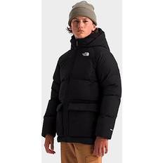 Black Jackets The North Face Kids' Down Fleece-Lined Parka, Medium, Black