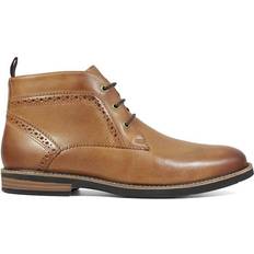 Nunn Bush Ozark Plain Toe - Tan Crazy Horse