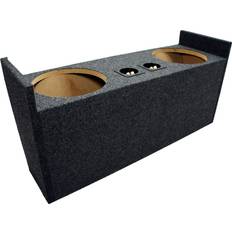 Kicker 43C104-N Compatible With Jeep Wrangler YJ & TJ 87-06 Dual 10" Loaded C10 Subwoofer Box 10C10-4