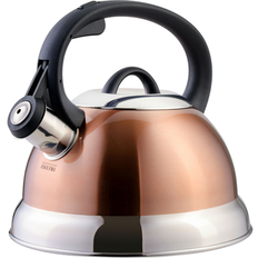 Bed Bath & Beyond Mr. Coffee Flintshire Whistling Stovetop Tea Kettle 1.75 Quart - Copper