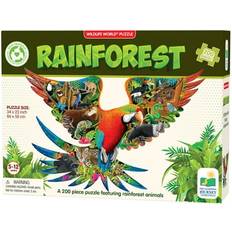 Wildlife World Puzzle Rainforest: 200 Pcs