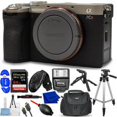 Digital Cameras Sony a7CR Mirrorless Camera Silver ILCE-7CR/S 12PC Accessory Bundle