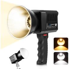 Puluz 60W Studio Video Light 2500K-6500K Dual Color Temperature Professional Photography Fill Light Black