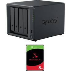 NAS Servers Synology DiskStation DS423+ 4-Bay NAS Enclosure 8TB SATA III 8TB SATA NAS HDD