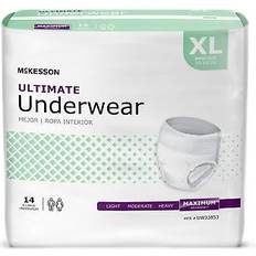 Intimate Hygiene & Menstrual Protections on sale Ultimate Underwear Maximum Absorbency Size XL - Case of 56 inches - White