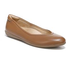 Synthetic Ballerinas Naturalizer Vivienne Flat Shoes Almond Toe - English Tea