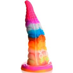 Sexleksaker XR Brands Luminoctopus Glow-In-The-Dark Dildo 18,3 cm Dragon Dildo