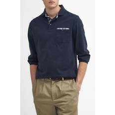 Barbour Polo Shirts Barbour Corpatch Long Sleeve Polo Shirt