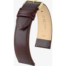 Hirsch Osiris 14mm Medium Brown Leather 03475110-1-14