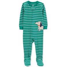 Long Sleeves Pajamases Carter's Infant Boy's 1-Piece Dog 100% Snug Fit Cotton Footie Pajamas Green 12M