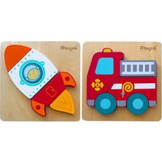 Firetruck Rocket Puzzle 3937