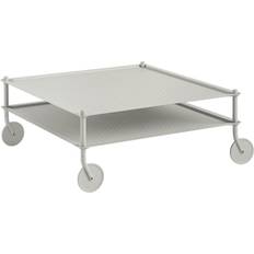 Gråa - Rektangulära Soffbord Muuto Flow 95 x 95 cm Grå Soffbord