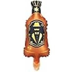 Festartikler PartyDeco Folieballon Whiskyflaske 27 x 12 cm